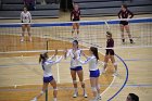 VB vs RIC  Wheaton Women's Volleyball vs Rhode Island College. - Photo by Keith Nordstrom : Wheaton, Volleyball, VB